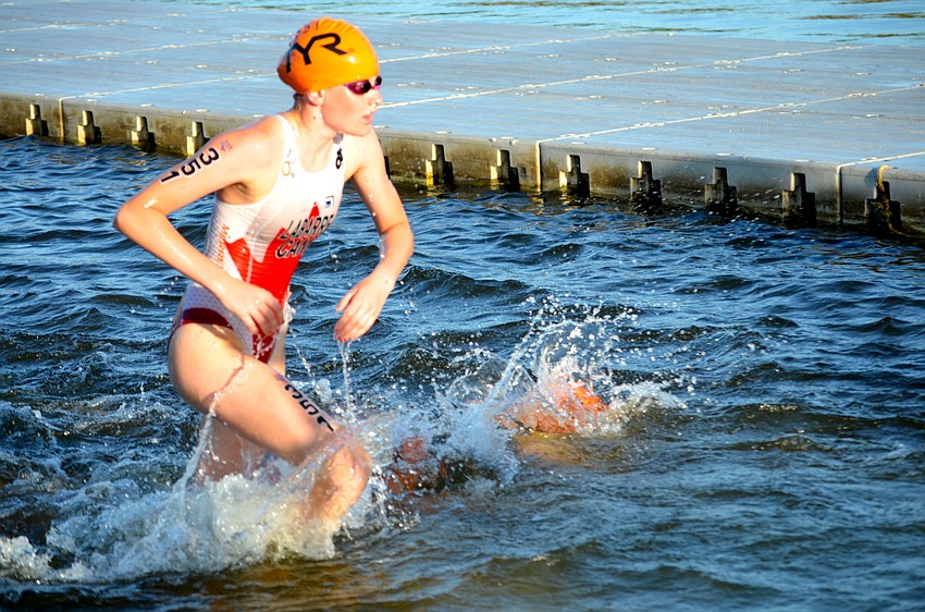 Annie-Kim Labarre traveled from Canada to participate in the event.