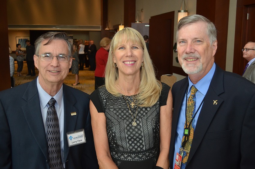 Larry Face, Anita Elvridge and Martin Langa