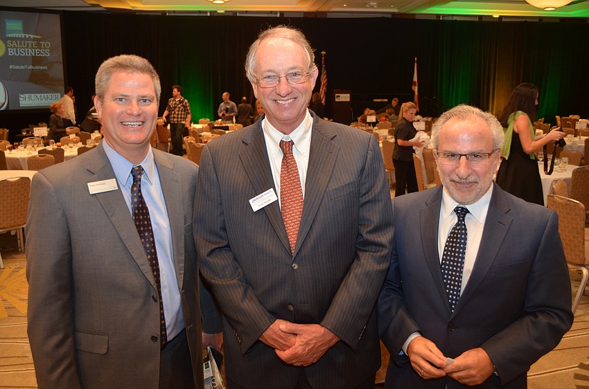 Paul Hudson, Tom Smith and Jim Prozzi.