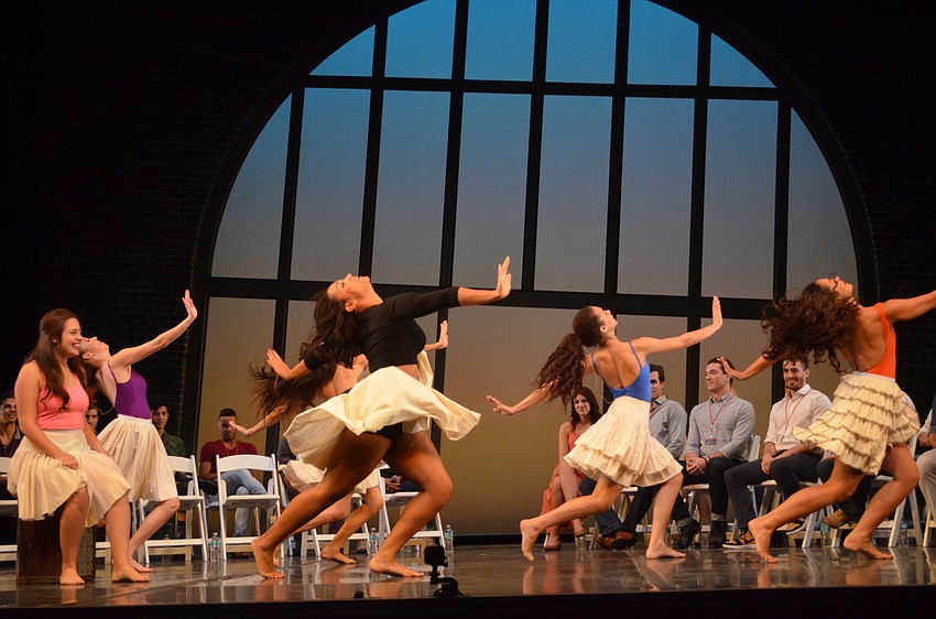 Director and choreographer Joey McKneely has taught the dancers Jerome Robbins original and iconic choreography from the 1957 Broadway production.