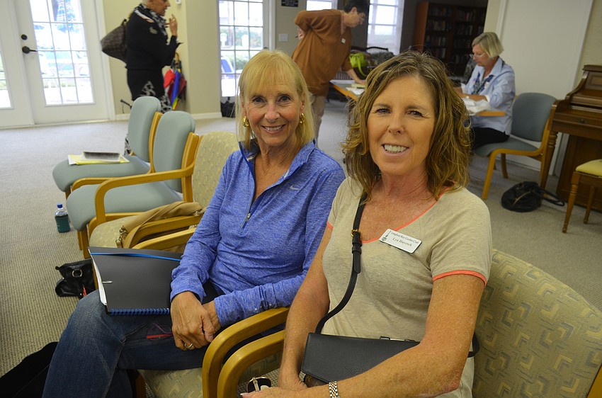 Linda Ulrich and Lyn Haycock