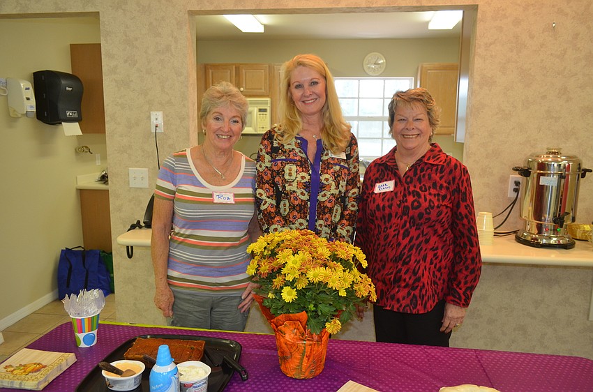 Roz Lurie, President Susan Phillips and Barb Kerwin