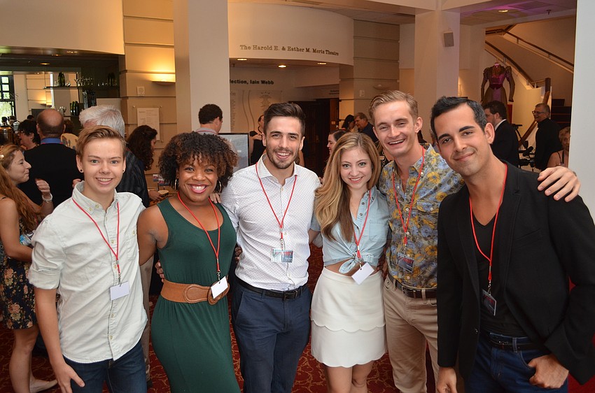 Daniel Russell, Michelle West, Brett Thiele, Brianna Abruzzo, Caleb Dicke and Andrés Acosta