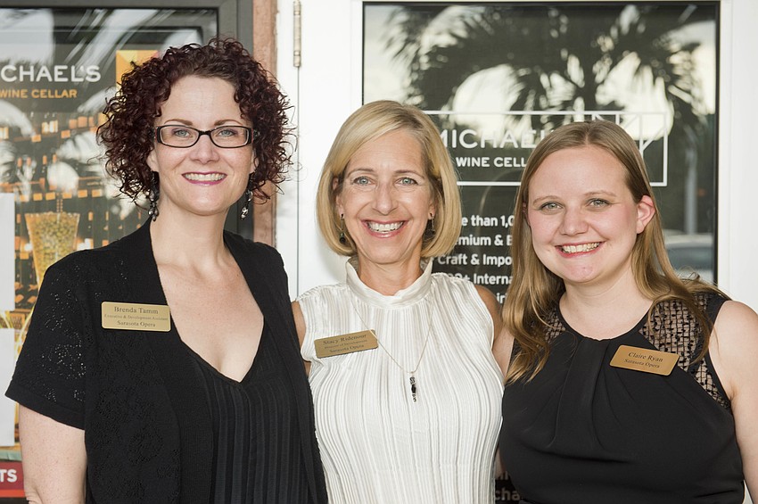 Brenda Tamm, Stacey Ridenour and Clare Ryan