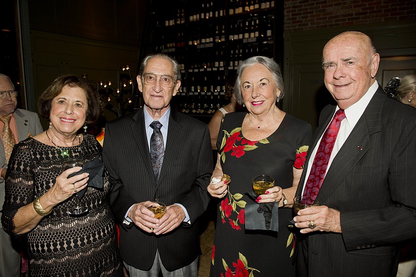 Marcia Frankel and Bert Favetson with Margarete and Russel Wiltshire