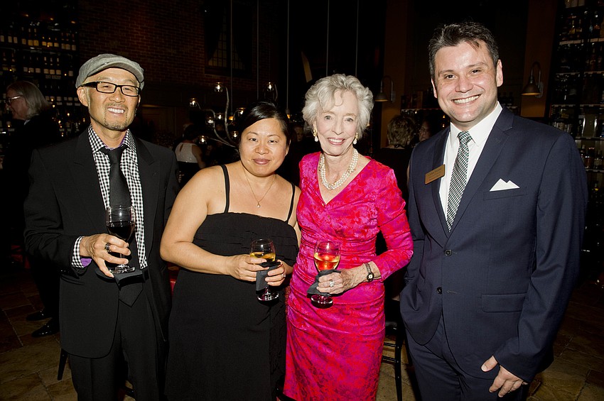 Yoshi and Miho Yoshikane with Dorothy Lawrence and Carlos Vicente