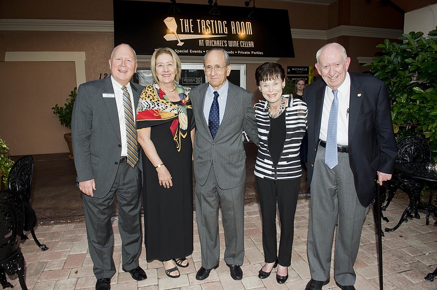 Scott Anderson, Joan and Wally Kramer with Kay Delaney and Murray Bring