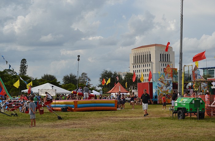 City staff inspected the grounds of the festival earlier this week and can use funds from a security deposit to repair any damage.