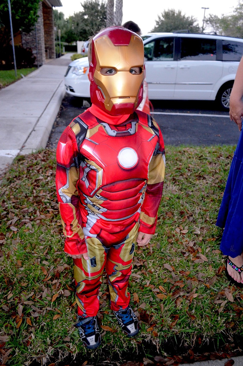 Sean Barrett embraces the Iron Main persona.