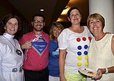 Chris Miller of Bradenton, Robert DeSantis of Sarasota, Carol Miers of Tara, Erin Briggs of Bradenton and Marianne Ott of Greenbrook