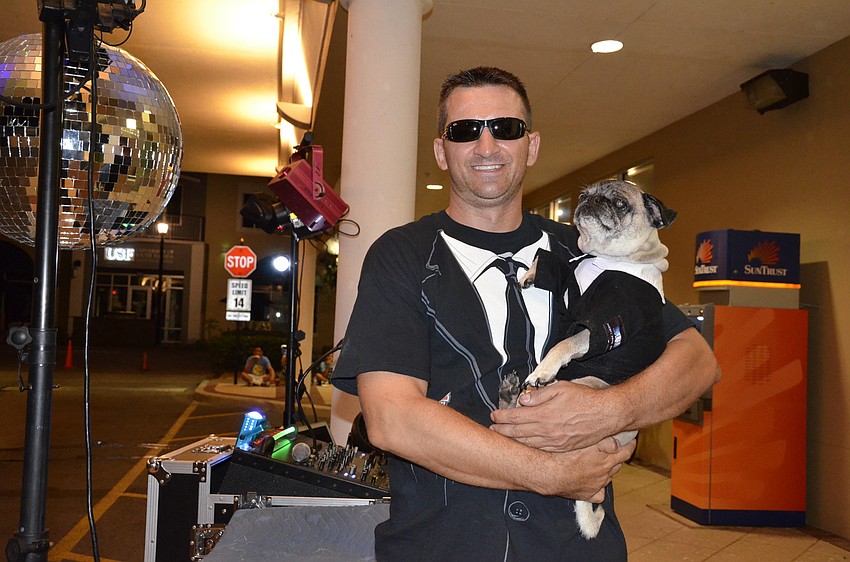 DJ Rob Bryja and Spumper (a.k.a. Agent F) are members of the club and provided music for the party.