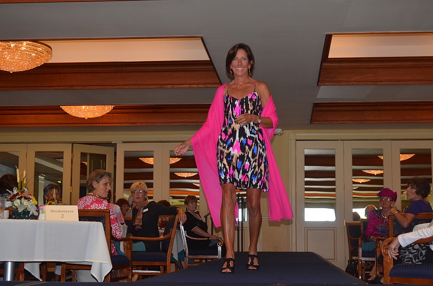 Barbara Chalson models.