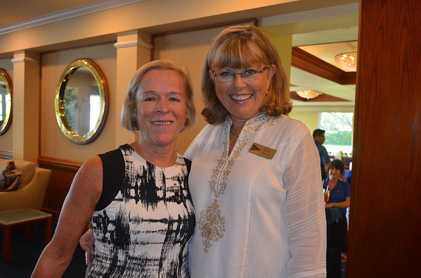 Marie Hunter and Eileen Massaro