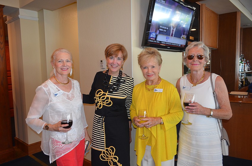 Sally Brumbaugh, Karin Jones, Barbara Gardner and Poutchi Janssen