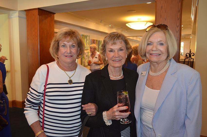 Mary Lou Johnson, Pat Anderson and Joyce Steele