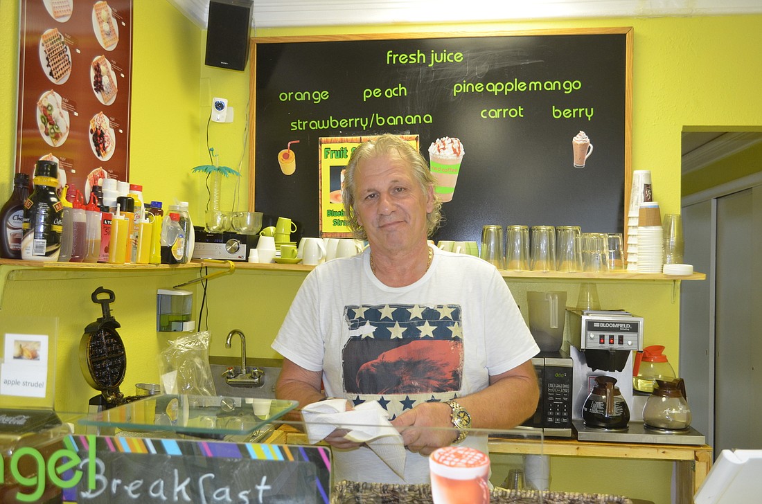 Fresh & Fresh Cafe owner Werner Wegener aims to add variety to Longboat Key dining.