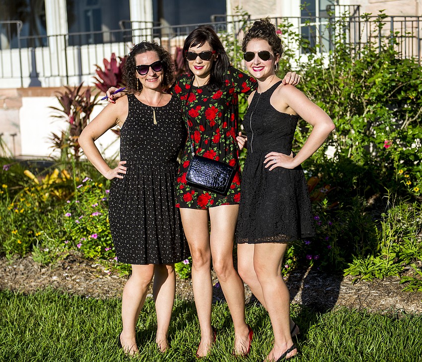 Kelly Borgia with Laura Wood and Sasha Goodrich