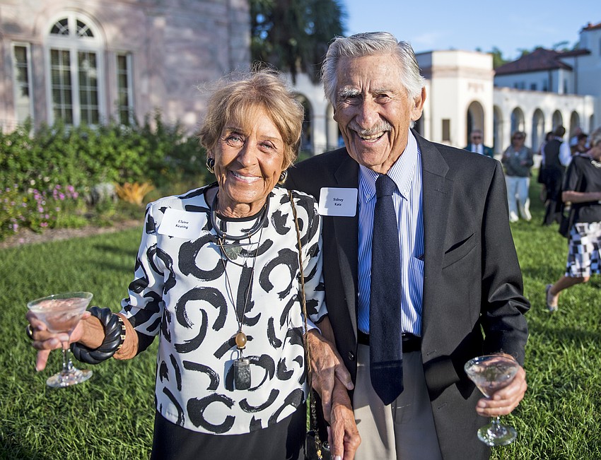 Elaine Keating and Sidney Katz