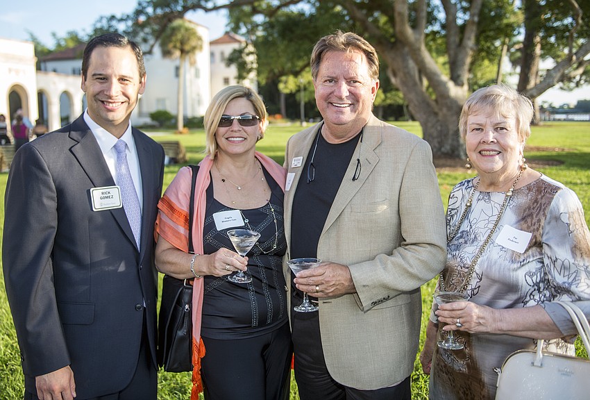 Rick Gomez with Angela and John Fain and Patricia Anderson