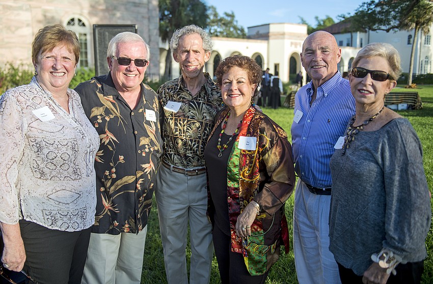 Nancy Stevenson and Ron Banyay, Bob and Pat Baer, Ken Abt and Carol Camiener