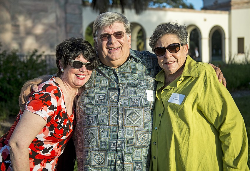 Angel Hissom with George Kole and Judy Zuckerberg