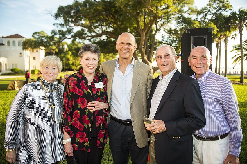 Peg Abt, Susan Buck, Charlie Huisking, Larry Haspel and Ken Abt