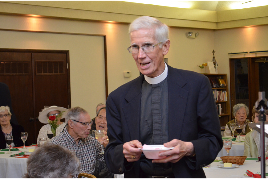 The Rev. David Danner, of All Angels by the Sea Episcopal Church