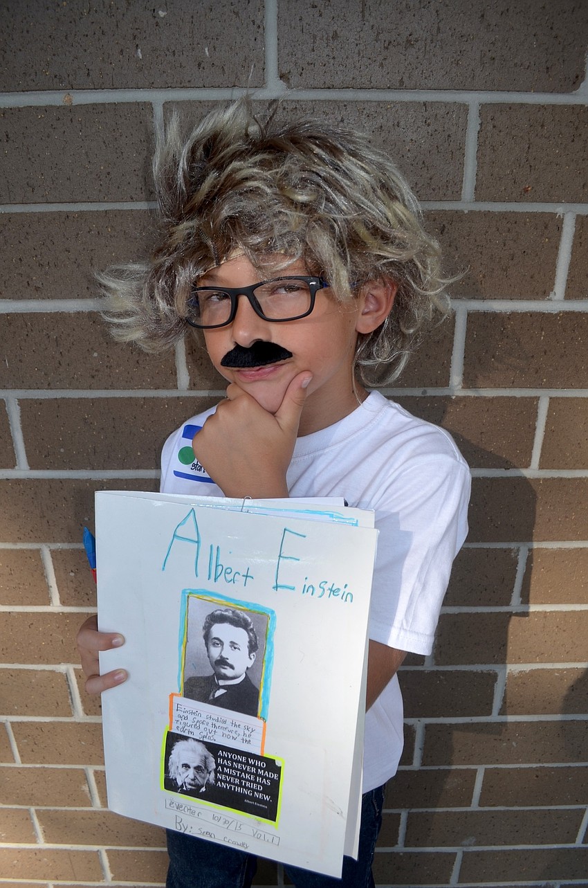 Sean Crowley believes Albert Einstein was the smartest physicist he has learned about.