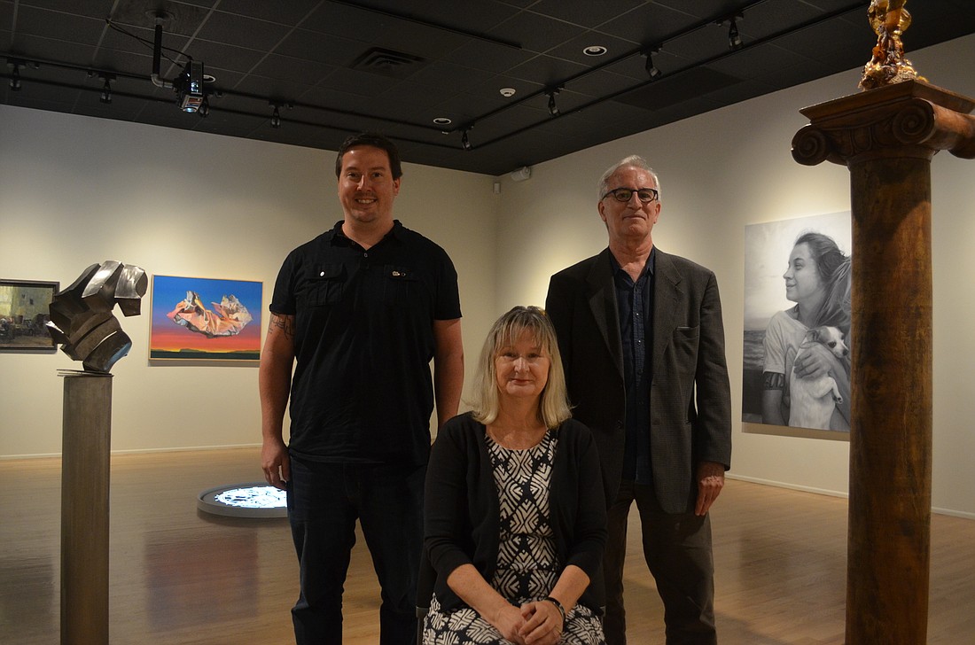 Tim Jaeger, Laura Avery and Mark Ormond lead Ringling College's gallery programming. They say the Selby Gallery, which will be demolished in December to make room for a new arts center, has been a focal point of many studentsâ€™ experiences.