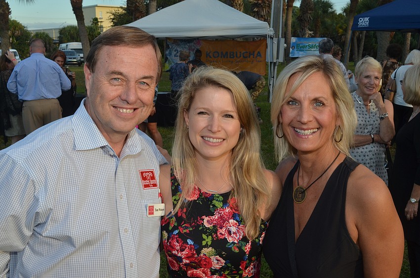 Tom Waters, Abigail DeCou and Lee Anne Moody