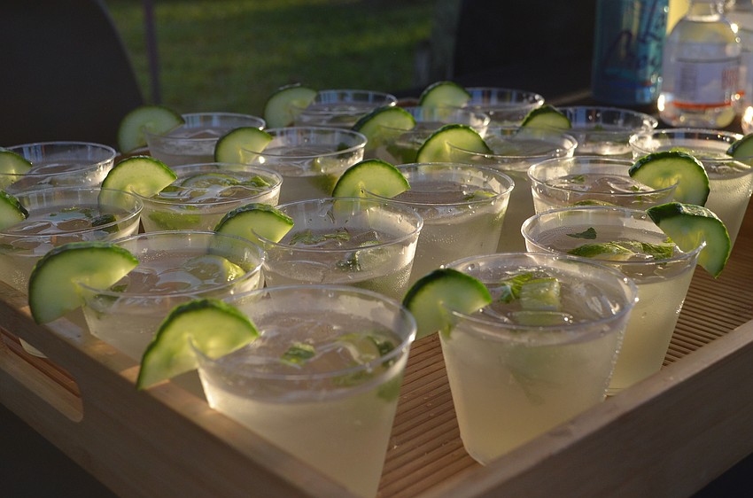 White Sangria prepared by Innovative Dining