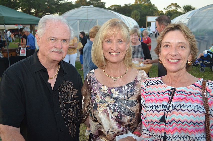 Tom and Marilyn Leconte and Debra Smith