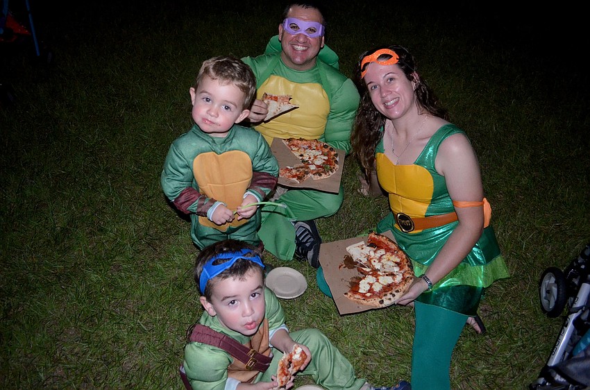 For Bradenton residents the Depaolis family — Giona, Lucca, Sal and Sandra — Halloween is a family affair.
