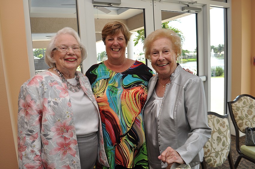 Esther Ross, Sheila Whiting and Rose Tucciarone