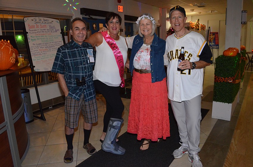 Gary and Ellen Stern with Cathy and Alan Gillis.