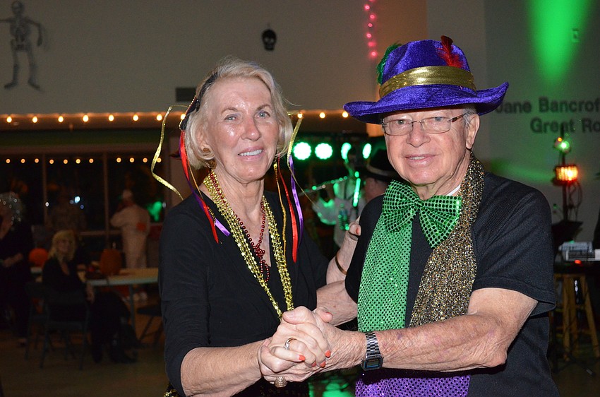 Veronica and George Sengpiel take a turn on the dance floor.