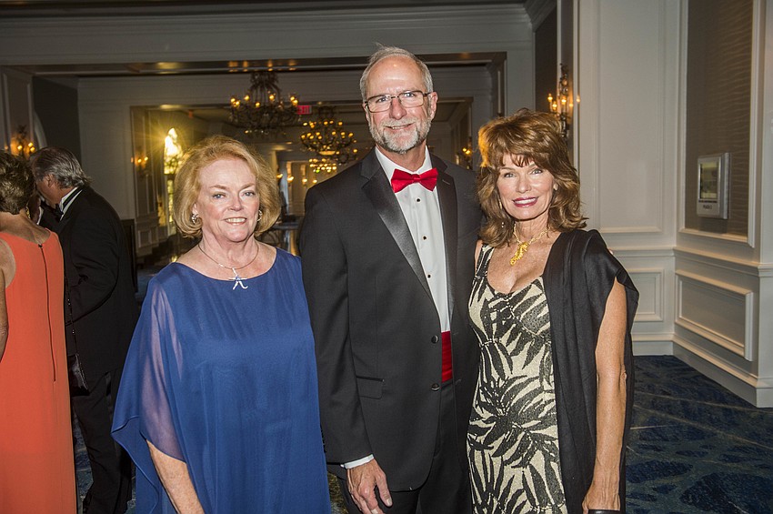 Joan Graham with G.Lowe Morrison and Leiza Fitzgerald