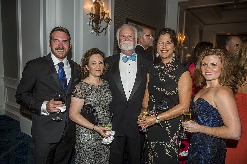 John McManus, Sharon and Michael Crosby with Kim Ritchie and Moira McManus