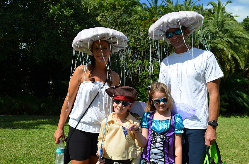 Jennifer Lampl with Trip, Savannah and Don McEachern