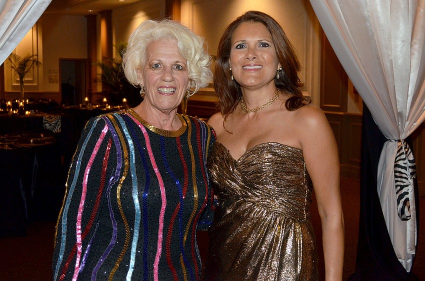 Marlene Hauck and Chairwoman Gail Welch