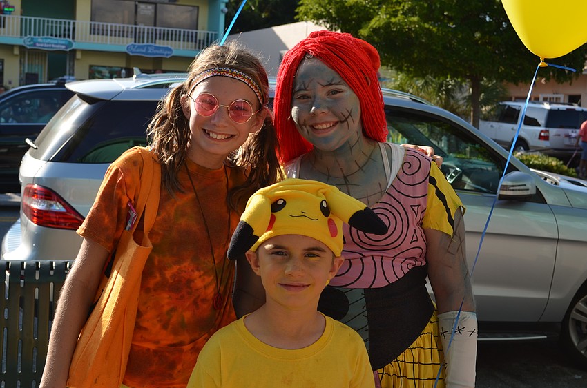 Allyson Becker, Miranda Gill and Kyle Becker