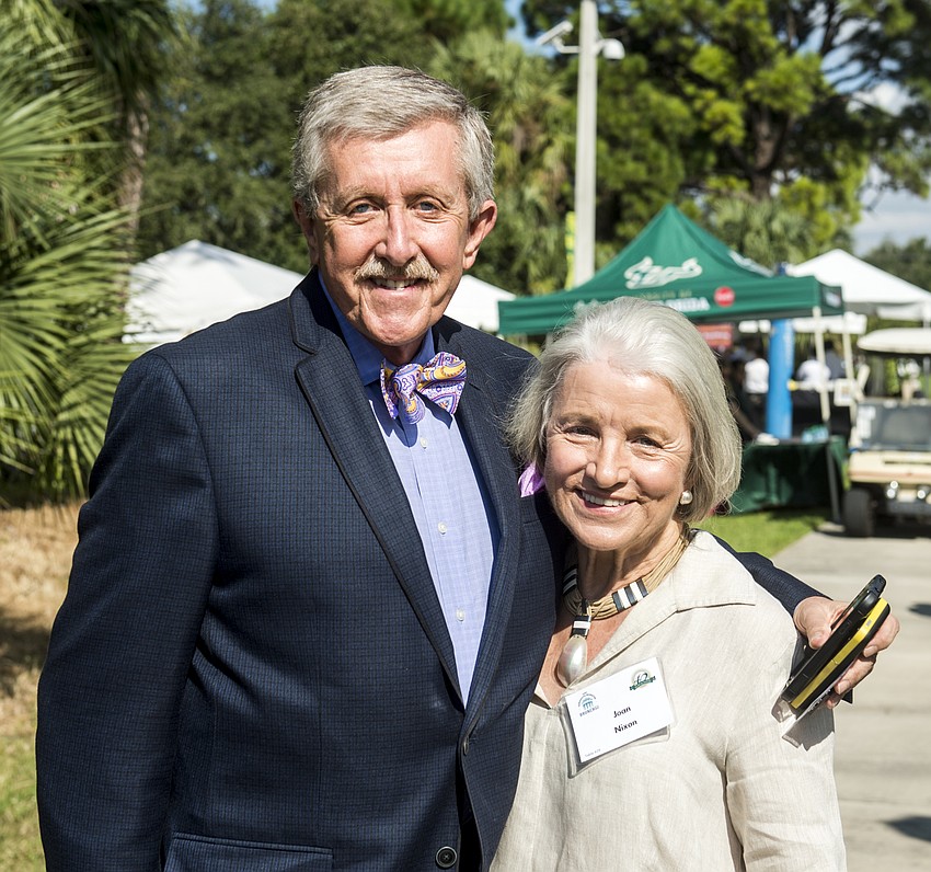 Phil King and Joan Nixon