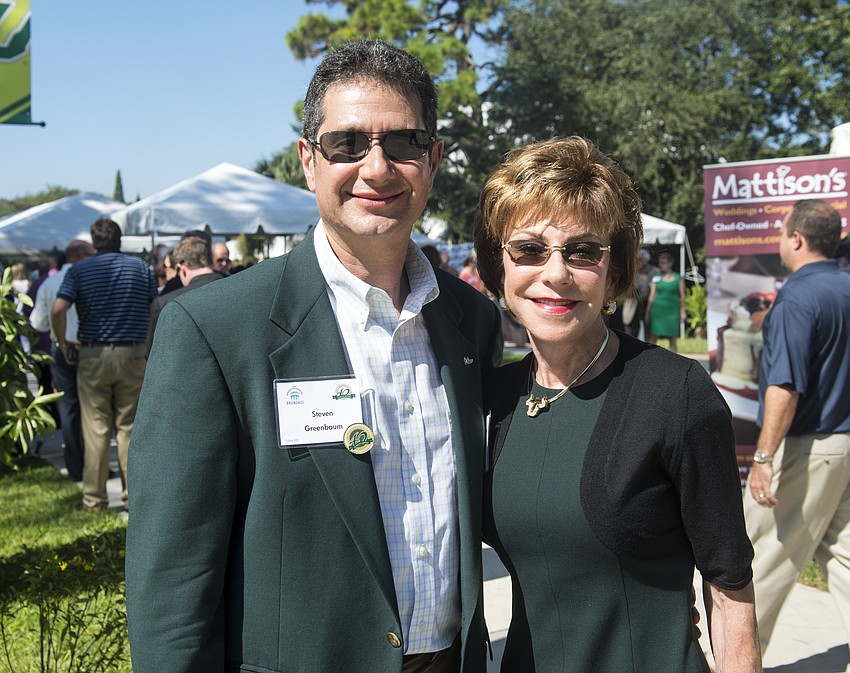 Steven Greenbaum and Judy Genshaft