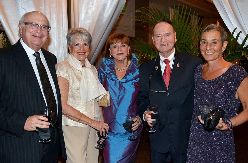 David and Edie Chaifetz, Helen and Len Glaser and Nelle Miller