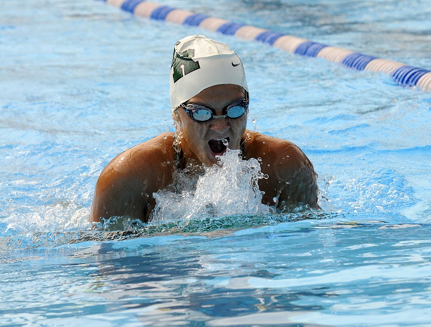 Lakewood Ranch freshman Emily Loefgren finished fourth in the 200-yard individual medley.