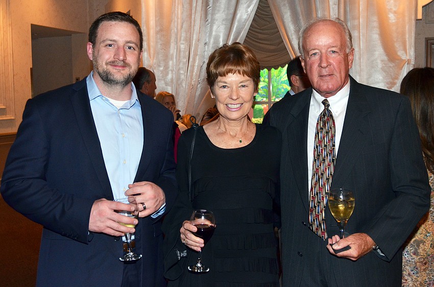 John Snook with Dottie and George Pacharis