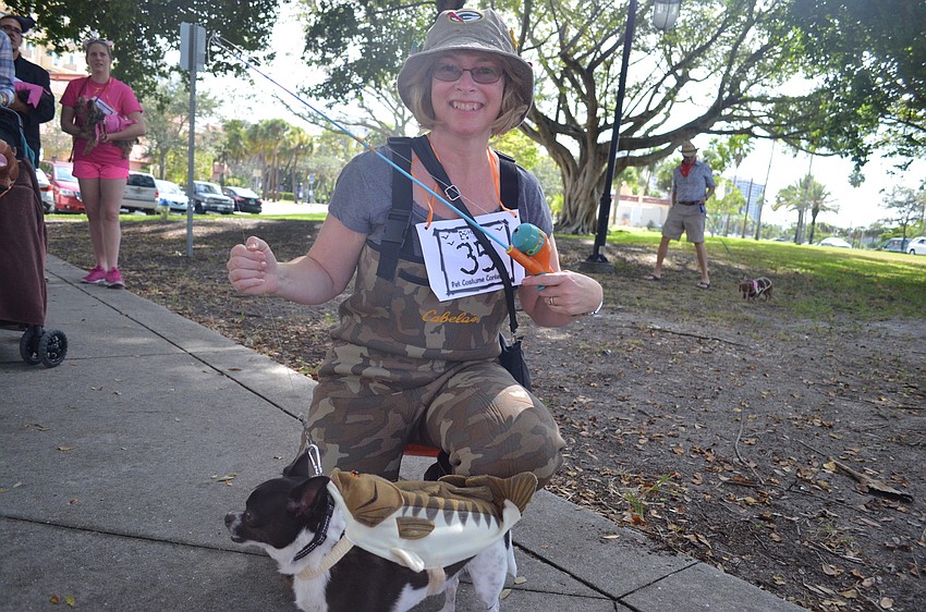 Toni Carroll and Jake were a fishing pair.