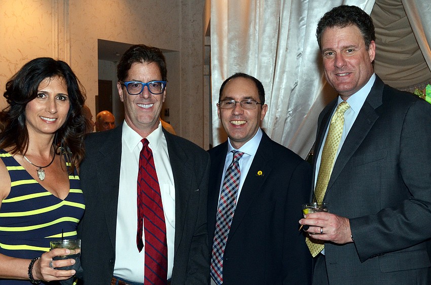 Lori Cutler, David Peterson, Brandon Staglin and Dr. Andrew Cutler