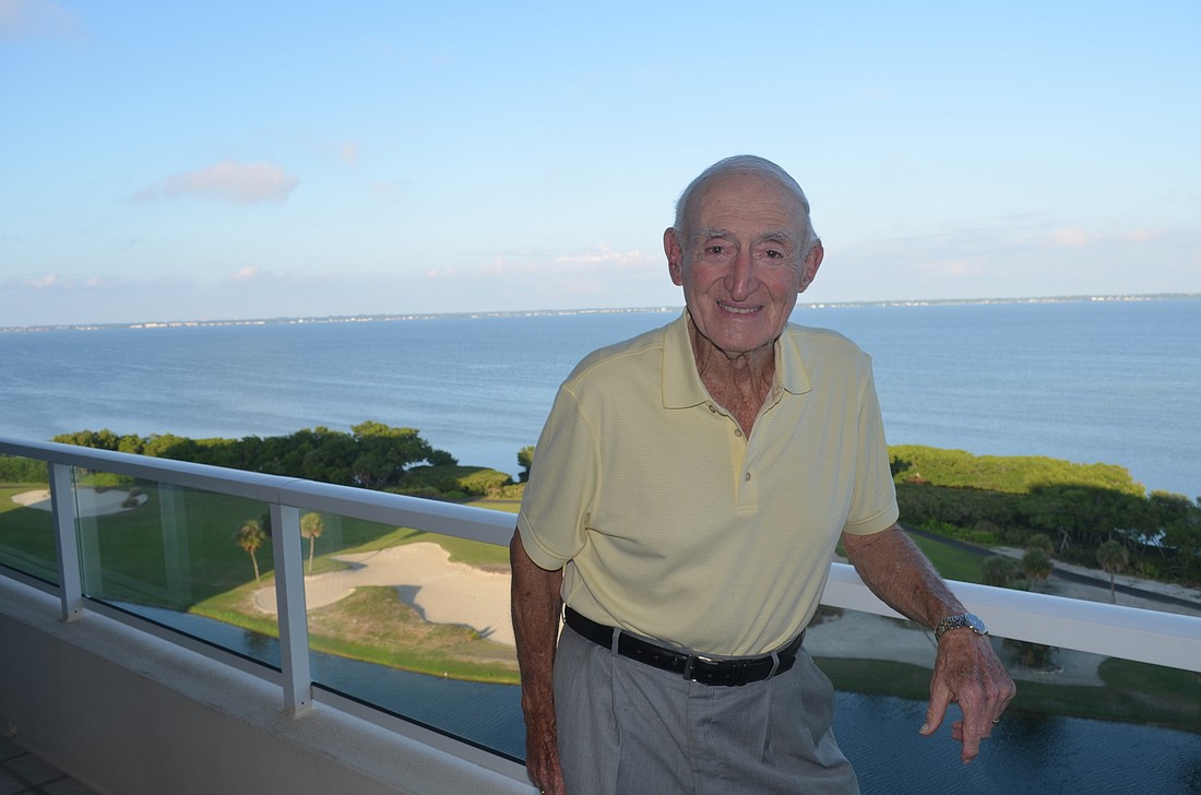 Aaron Cushman is a Grand Bay resident who served during World War II and the Korean War.