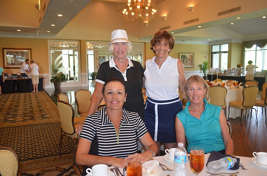 Rosalie Bergman, Linda Schroeder, Jayne Weiss and Audrey Davidson